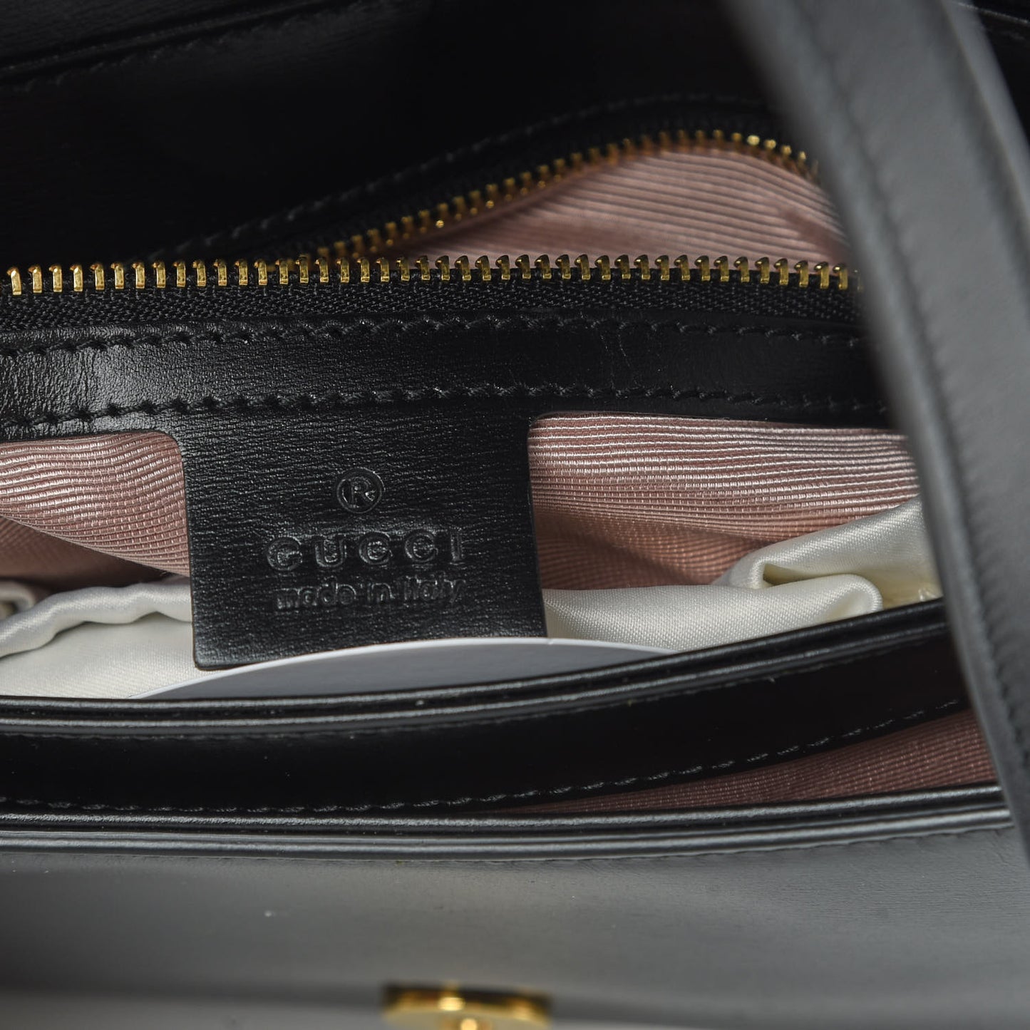 Vitello Palmellato Lux Small Arli Flap Shoulder Bag Black