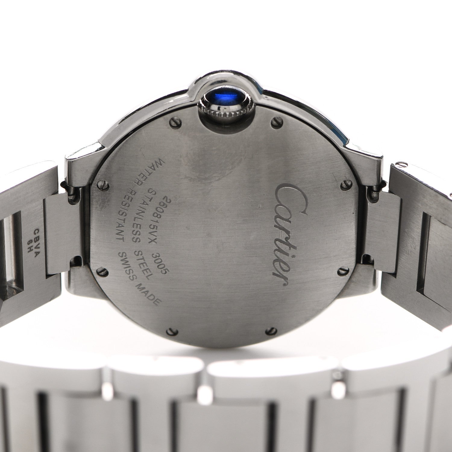 Cartier Stainless Steel 36mm Ballon Bleu De Cartier Quartz Watch 4 of 7