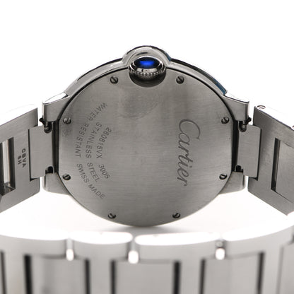 Cartier Stainless Steel 36mm Ballon Bleu De Cartier Quartz Watch 4 of 7