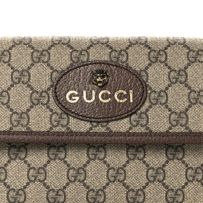 Gucci GG Supreme Monogram Neo Vintage Web Belt Bag Brown 8 of 10