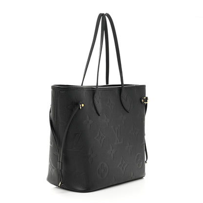 Louis Vuitton Empreinte Monogram Giant Neverfull MM Black 4 of 11