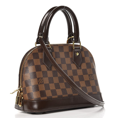 Louis Vuitton Damier Ebene Alma BB 3 of 11