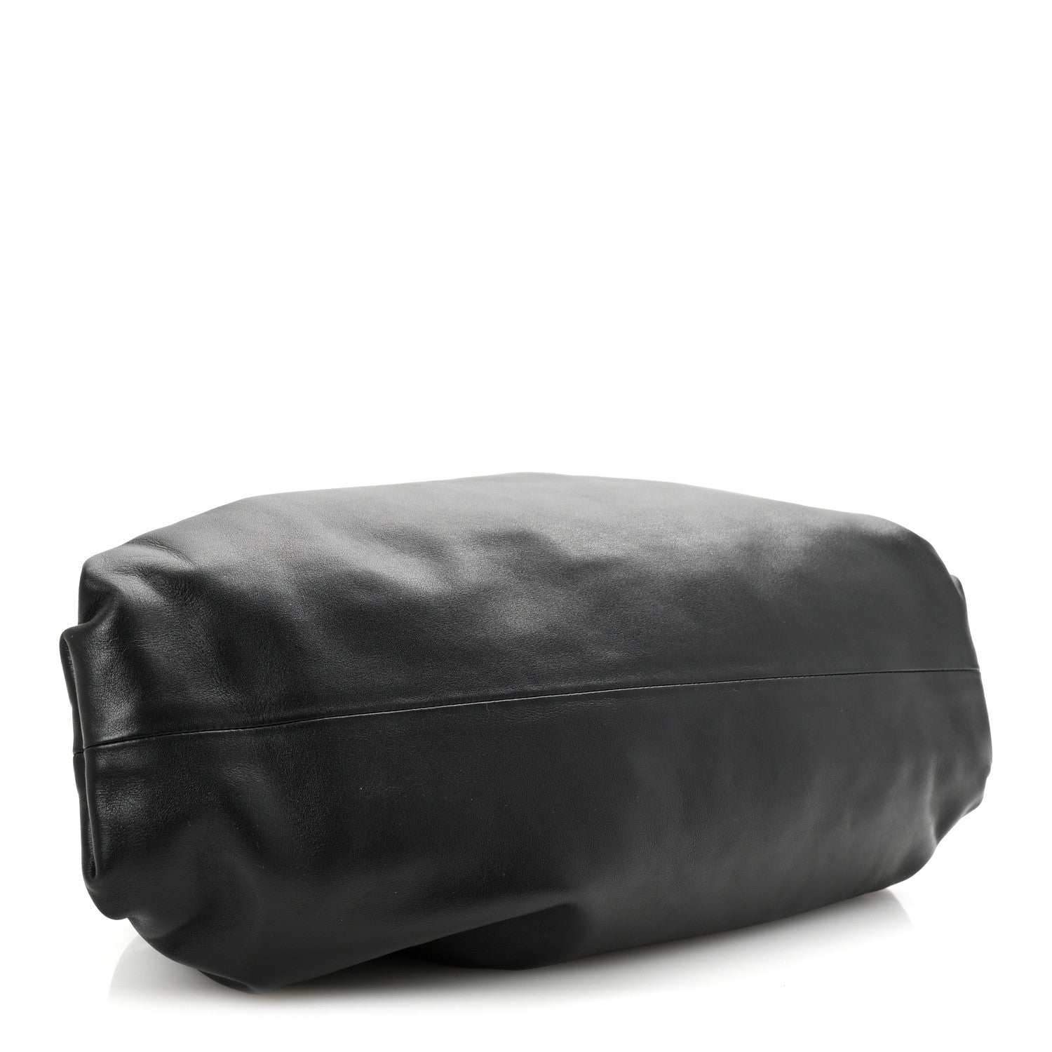 Bottega Veneta Smooth Butter Calf The Pouch Oversized Clutch Black 4 of 7