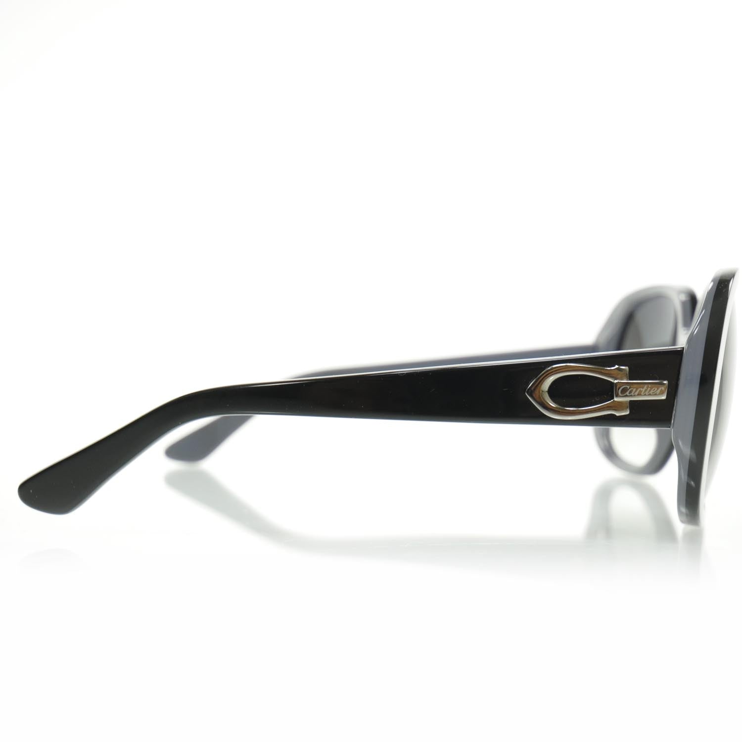 Cartier Sunglasses Black and Grey 140 5 of 8