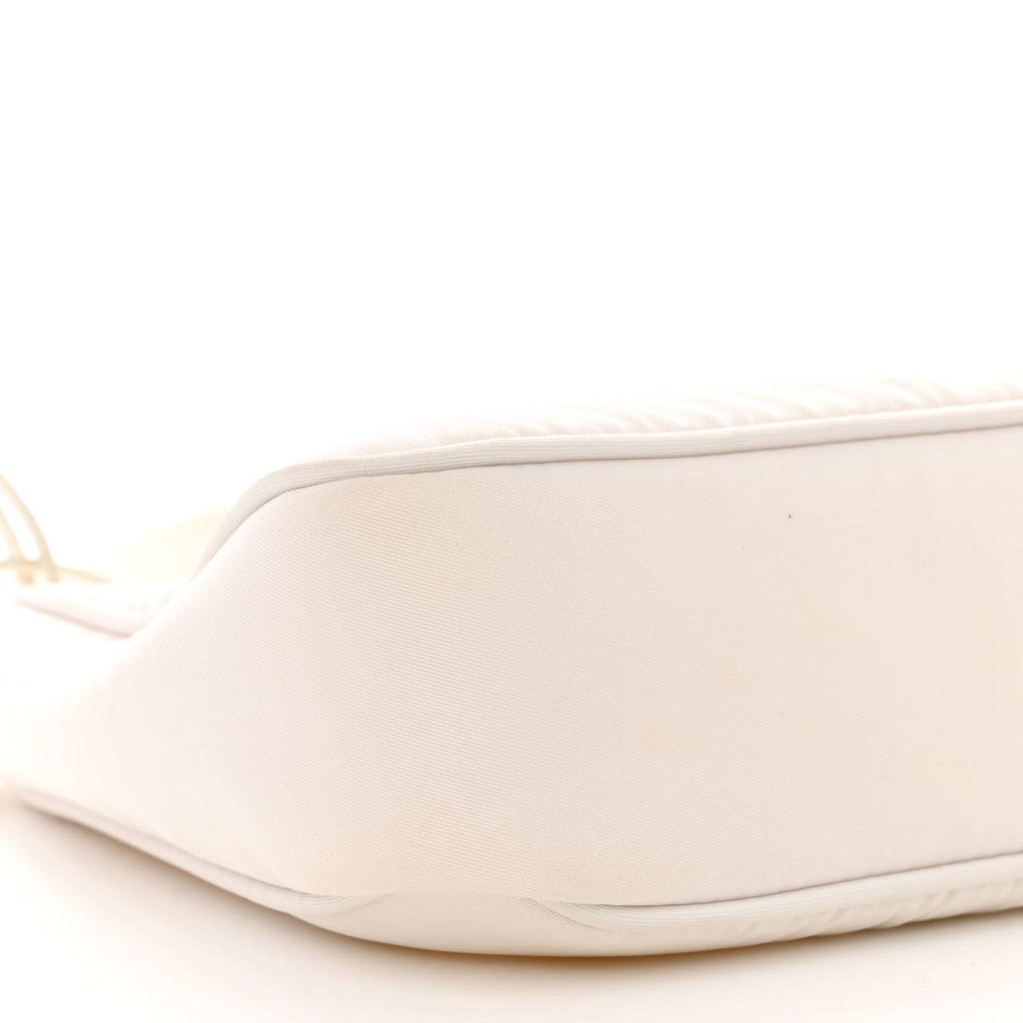 Tessuto Nylon Mini Re-Edition 2000 Bag White