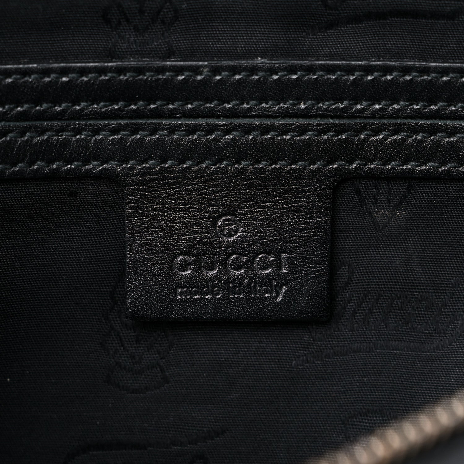 Gucci Imprime Monogram Belt Bag Black 5 of 10
