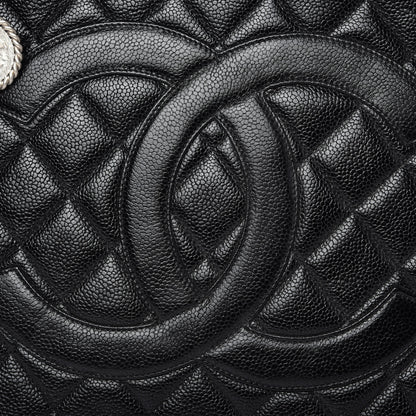 Chanel Caviar Quilted Medallion Tote Black 6 of 9