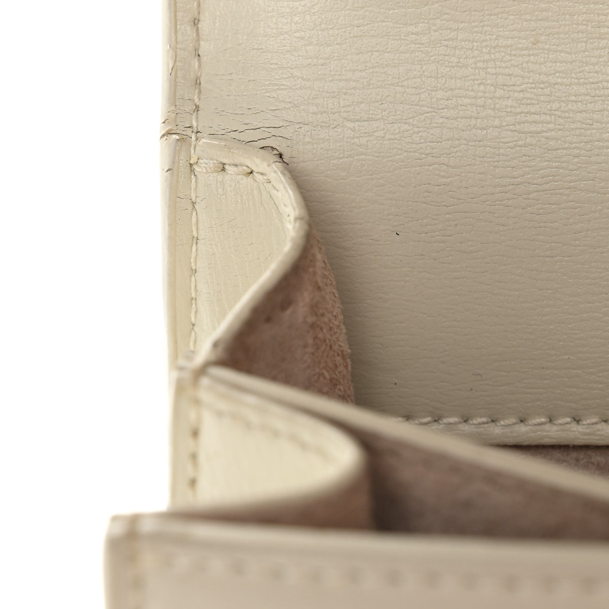 Saint Laurent Calfskin Medium Monogram Sunset Crema Soft 11 of 13