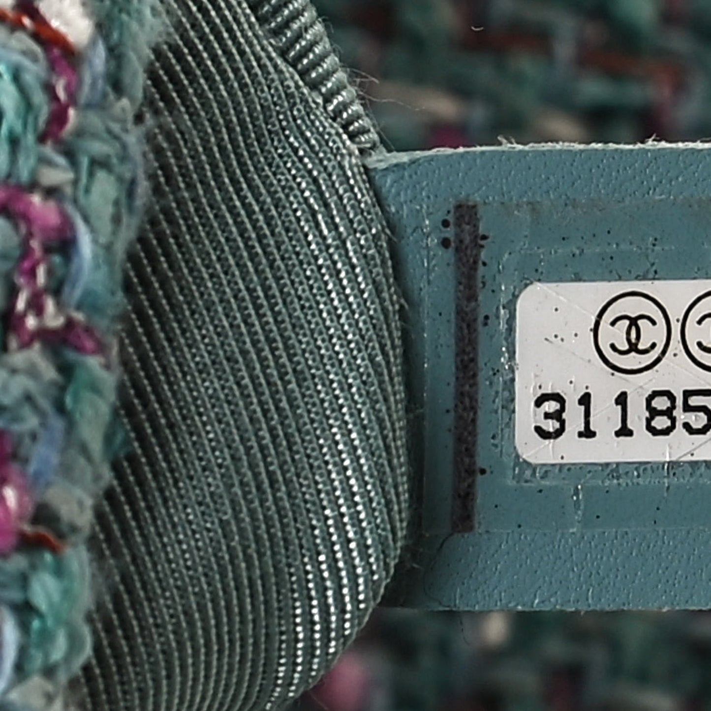 Tweed Quilted Medium Chanel 19 Flap Blue Multicolor