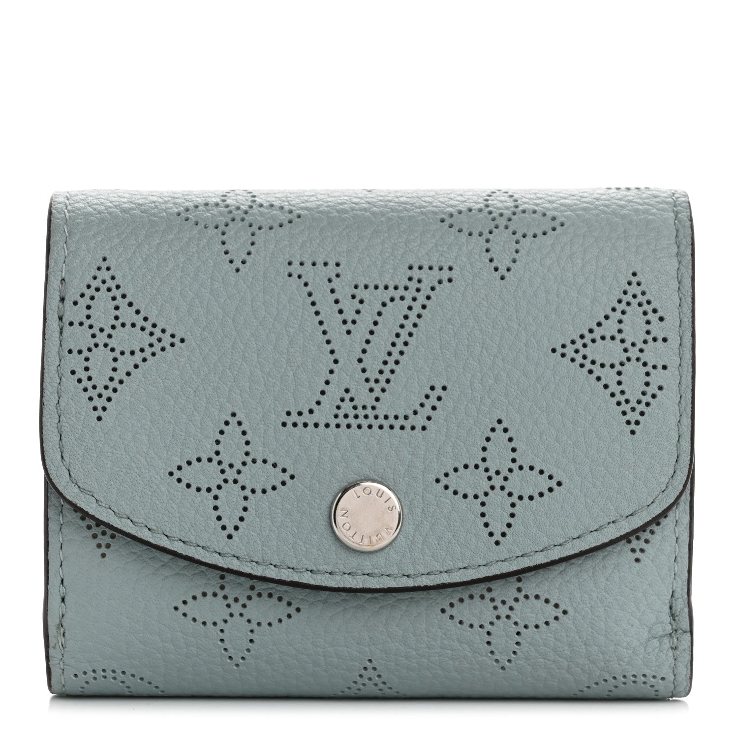 Louis Vuitton Mahina Iris Compact Wallet NM Vert Lagon 1 of 7