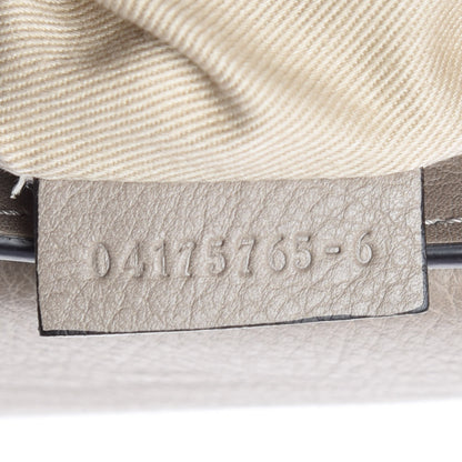 Chloe Suede Calfskin Small Faye Backpack Motty Grey 9 of 9
