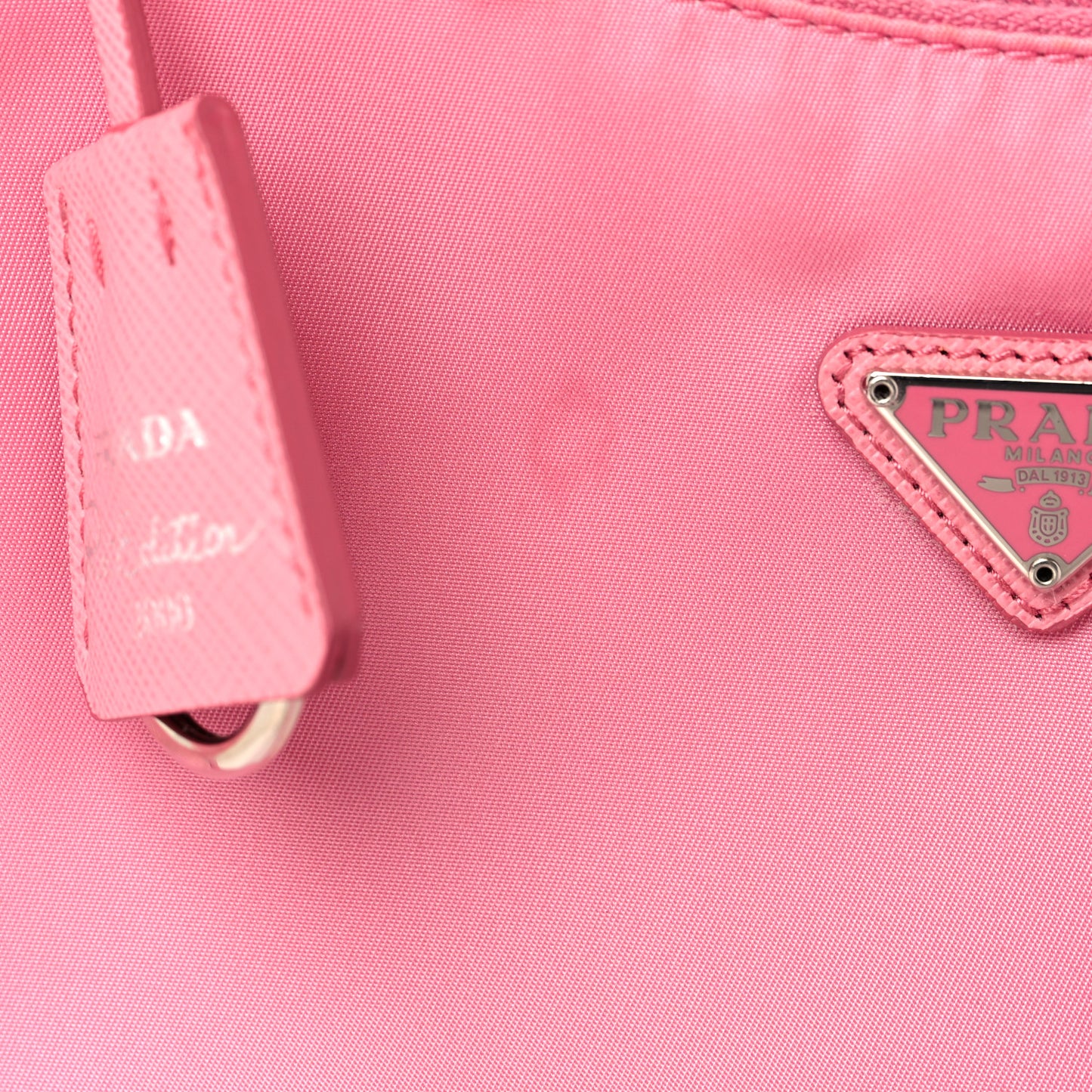 Tessuto Nylon Mini Re-Edition 2000 Bag Begonia