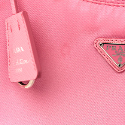 Prada Tessuto Nylon Mini Re-Edition 2000 Bag Begonia 11 of 12