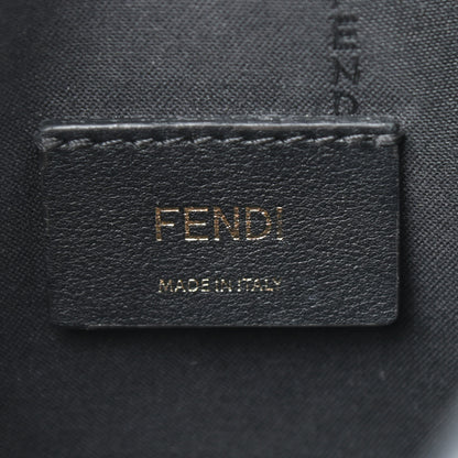 Fendi Vitello Century Bi-Color FF 1974 Embossed Mini Camera Case Maya Black 6 of 11