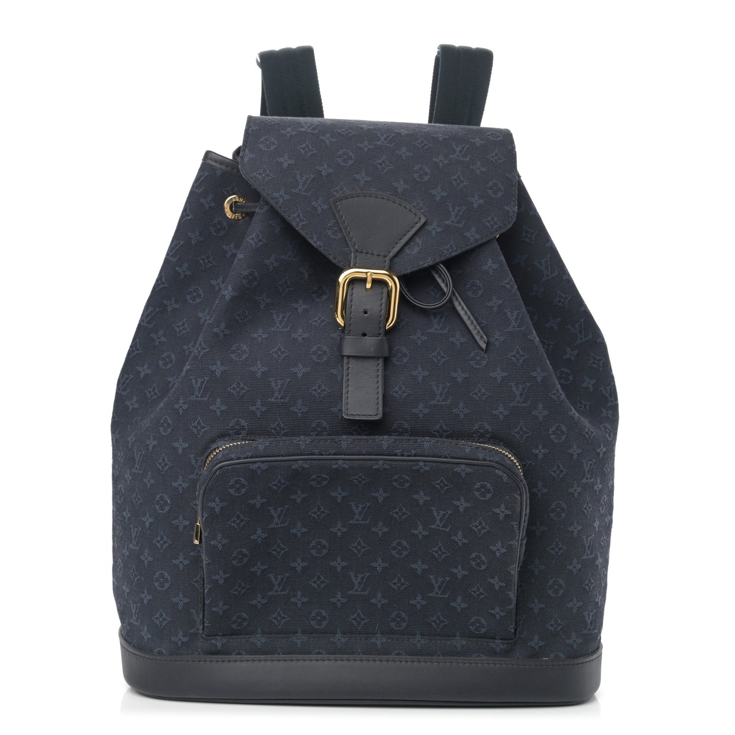 Mini Monogram Montsouris GM Backpack Blue
