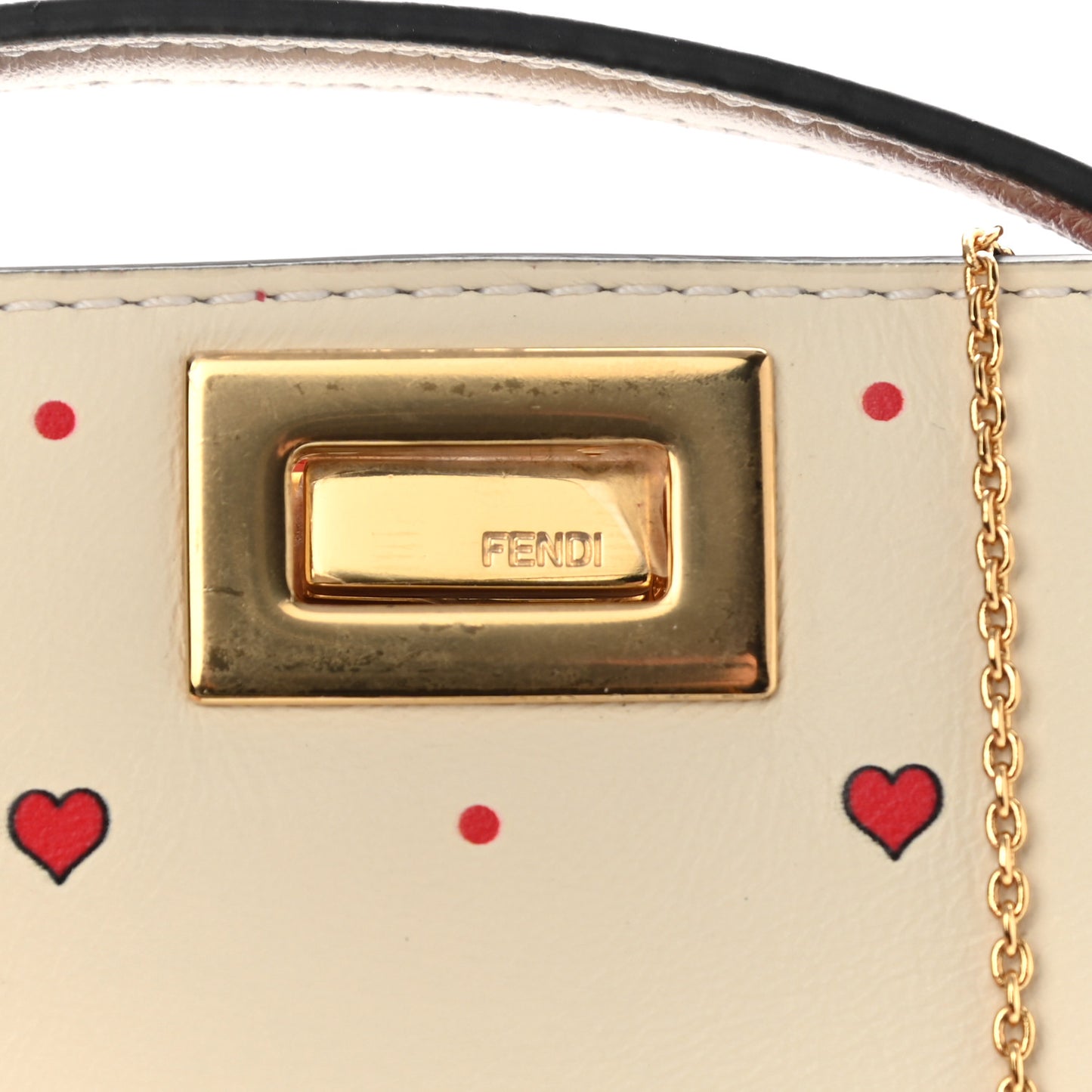 Nappa Chinese Valentines Day Karligraphy Embroidered Pico Peekaboo Charm Panna Rosso Cardinale