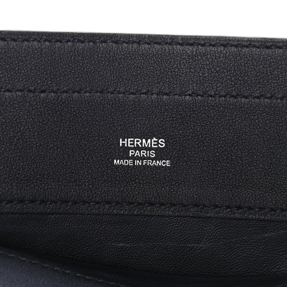 Hermes Milo Lambskin Swift Mini Aline Black 6 of 9