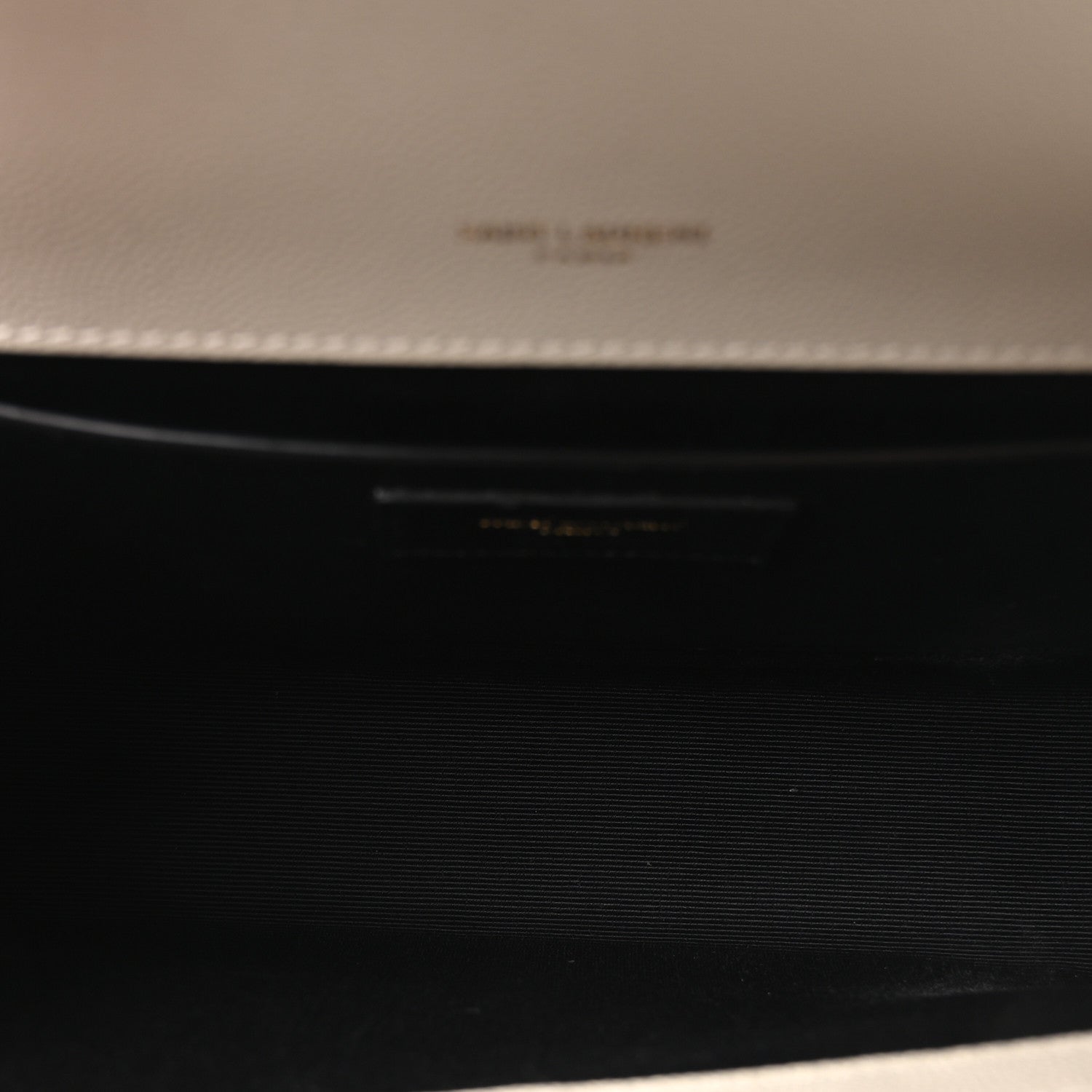 Saint Laurent Grain De Poudre Textured Mixed Matelasse Medium Triquilt Monogram Satchel Crema Soft 5 of 11