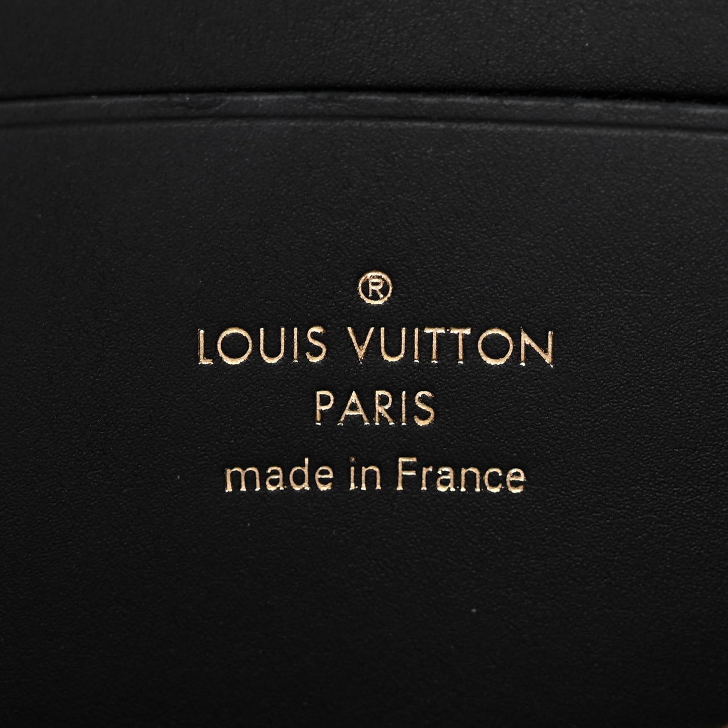 LOUIS VUITTON Reverse Monogram Dauphine Chain Wallet