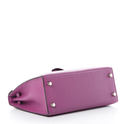 Hermes Chevre Mysore Kelly Sellier 25 Cyclamen 4 of 14