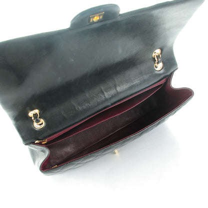 Chanel Lambskin Quilted Maxi Single Flap Black 5 of 9
