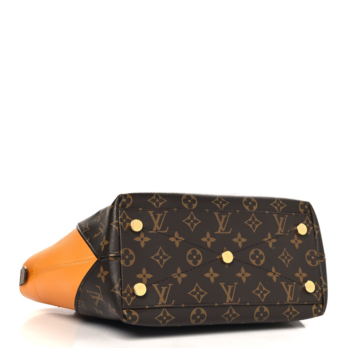 Monogram Ostrich Python Majestueux PM Yellow