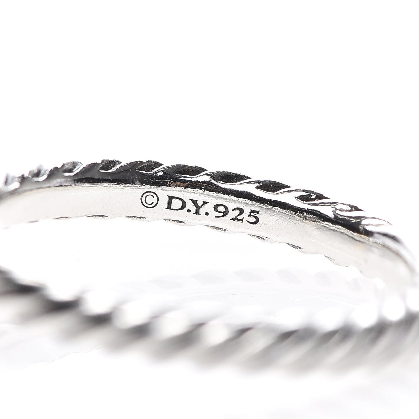 Sterling Silver Diamond Quatrefoil Ring 49 5