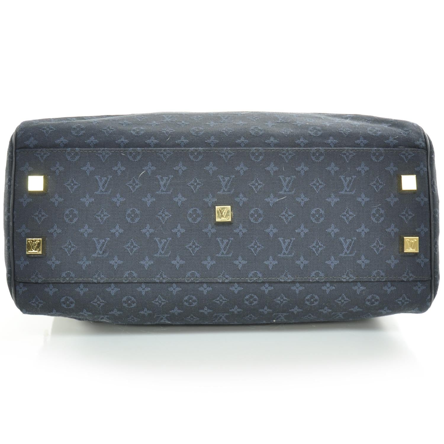 Louis Vuitton Mini Monogram Josephine GM Blue 5 of 5