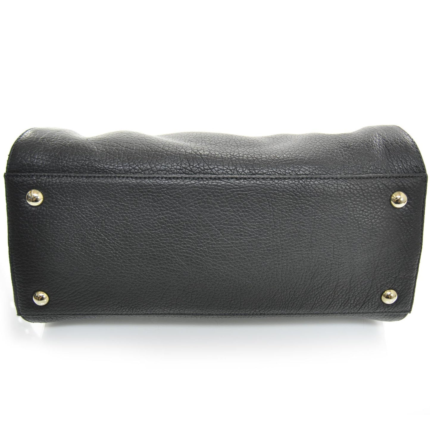 Calfskin Medium Rosalie Satchel Black