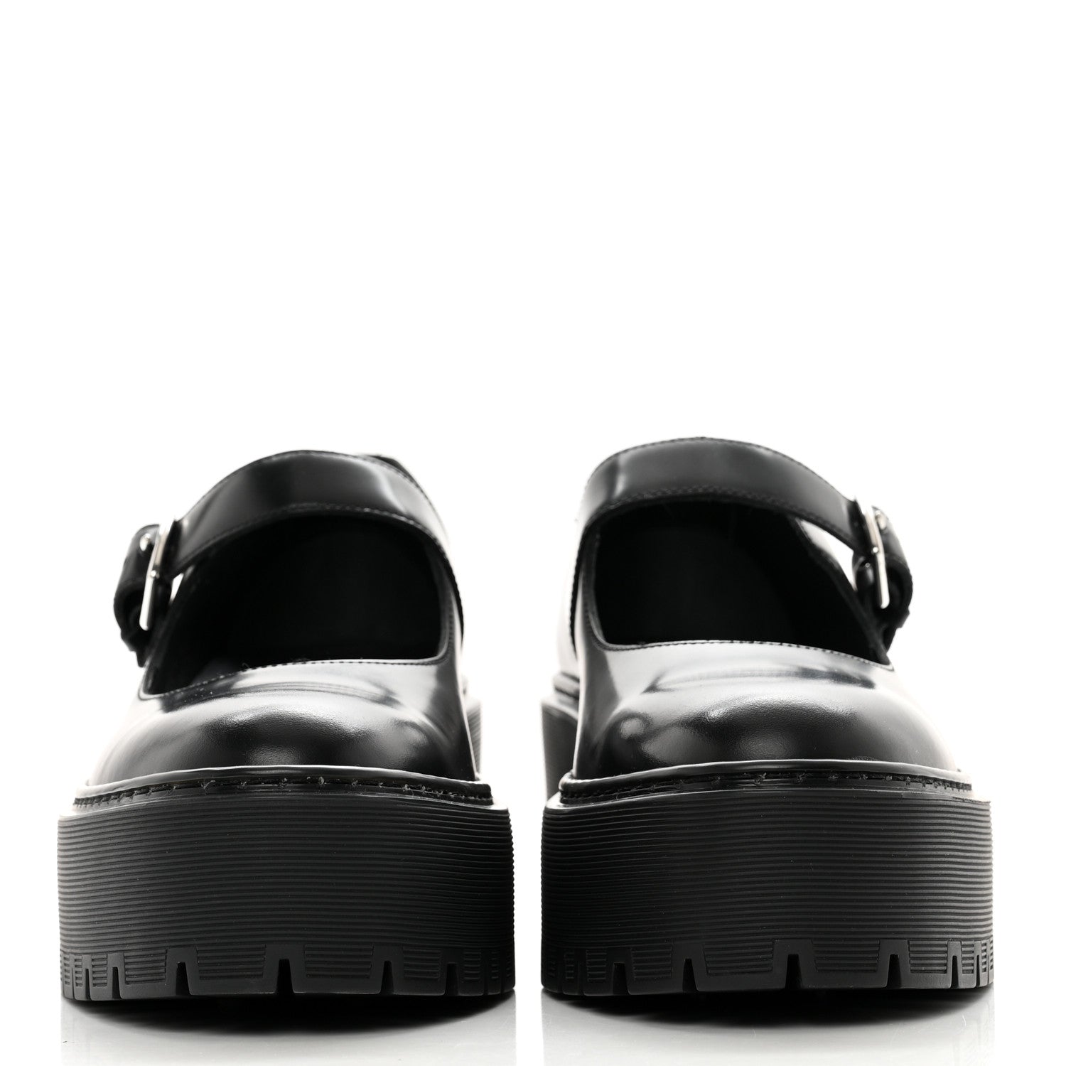Hermes Calfskin Hoxton Oxford 38.5 Black 2 of 7