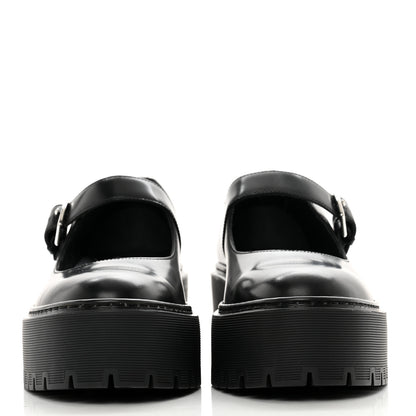 Hermes Calfskin Hoxton Oxford 38.5 Black 2 of 7