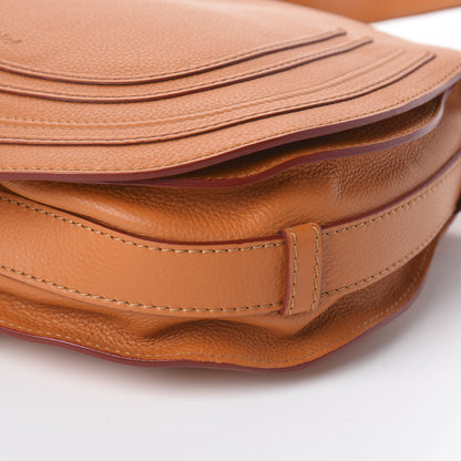 Chloe Calfskin Medium Marcie Round Crossbody Bag Indian Summer 8 of 8