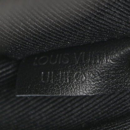 Louis Vuitton Taurillon Monogram Uniformes Solar Ray Soft Pochette Volga Belt Bag Black 6 of 7