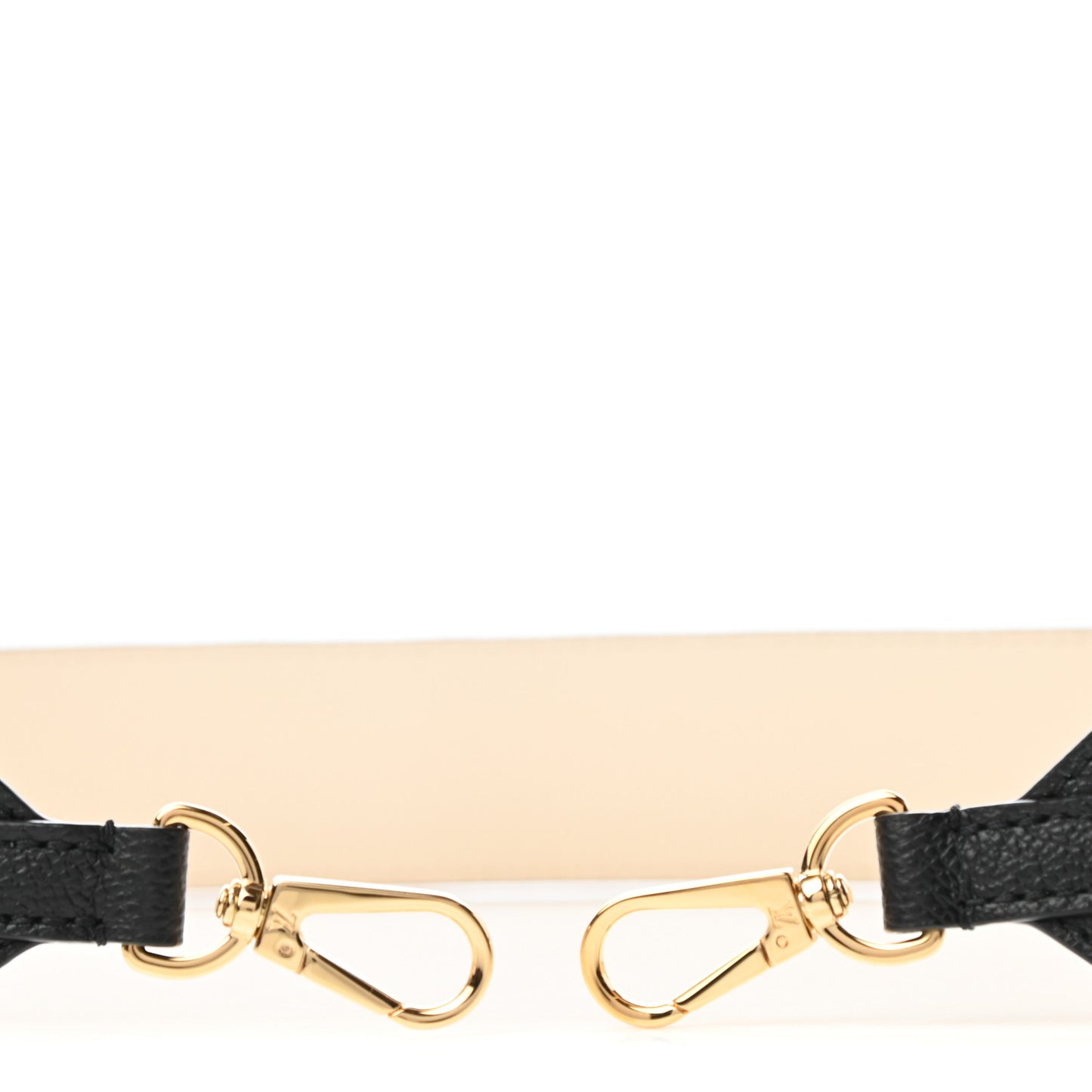 Empreinte Monogram Bandouliere Shoulder Strap Black Beige