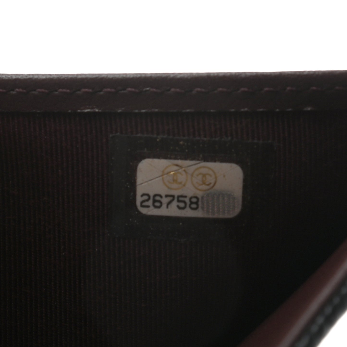 Caviar Quilted Compact Flap Wallet Black