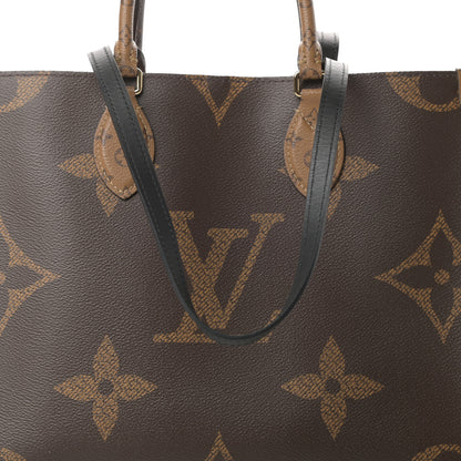 Louis Vuitton Reverse Monogram Giant Onthego MM 8 of 10