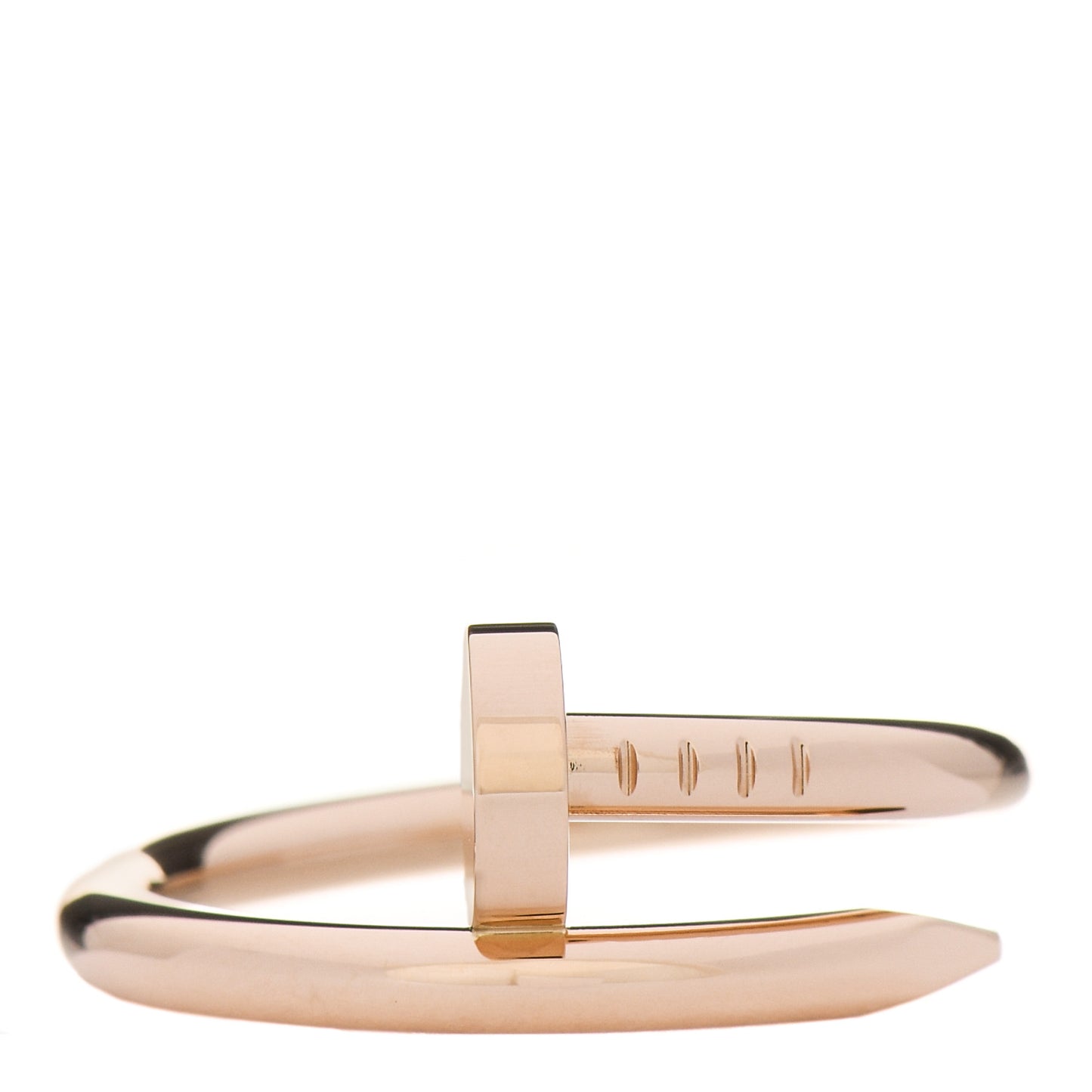 18K Pink Gold Juste Un Clou Ring 60 9