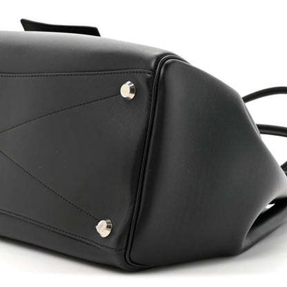 Balenciaga Smooth Calfskin Medium Bel Air Carry All Bag Black 8 of 10