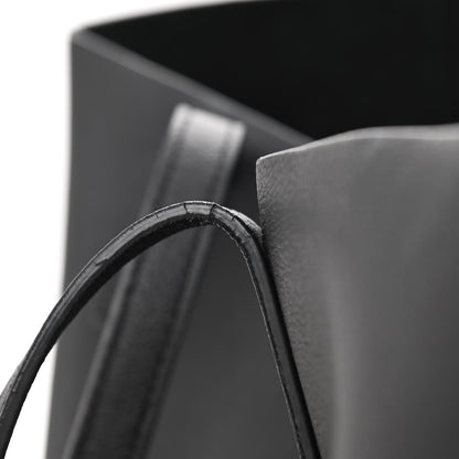 Saint Laurent Calfskin Large Shopping Tote Black 23 of 23