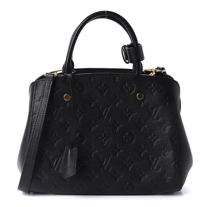 Louis Vuitton Empreinte Montaigne BB Black 1 of 10