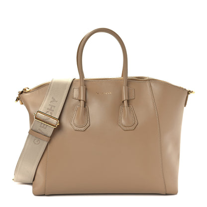 Givenchy Box Calfskin Small Antigona Sport Top Handle Bag Beige Cappuccino 1 of 14