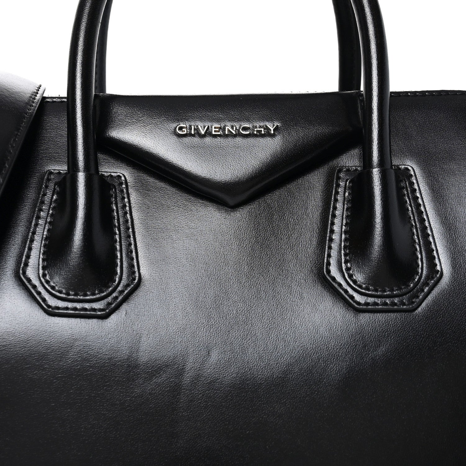 Givenchy Shiny Lord Calfskin Small Antigona Black 8 of 10