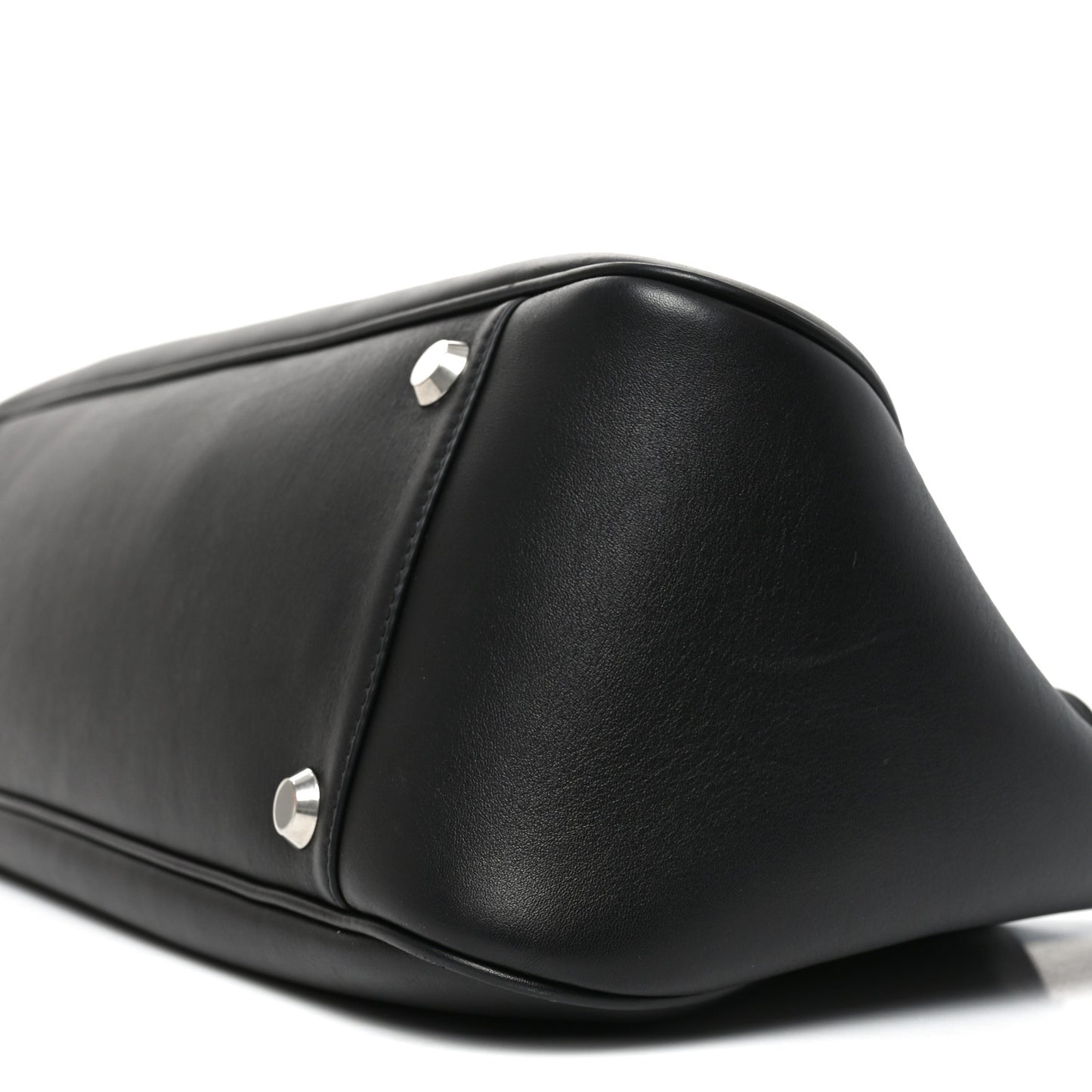 Smooth Calfskin Medium Bel Air Shoulder Bag Black