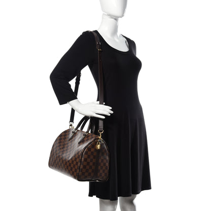 Louis Vuitton Damier Ebene Speedy Bandouliere 30 2 of 11