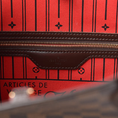 Louis Vuitton Damier Ebene Neverfull MM 6 of 19