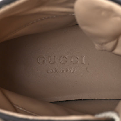 Gucci Covered Wool GG Monogram Womens Lace Up Combat Ankle Boots 35.5 Beige Ebony Cocoa 8 of 8