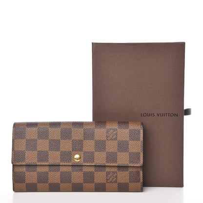 Louis Vuitton Damier Ebene Sarah Wallet 15 of 15