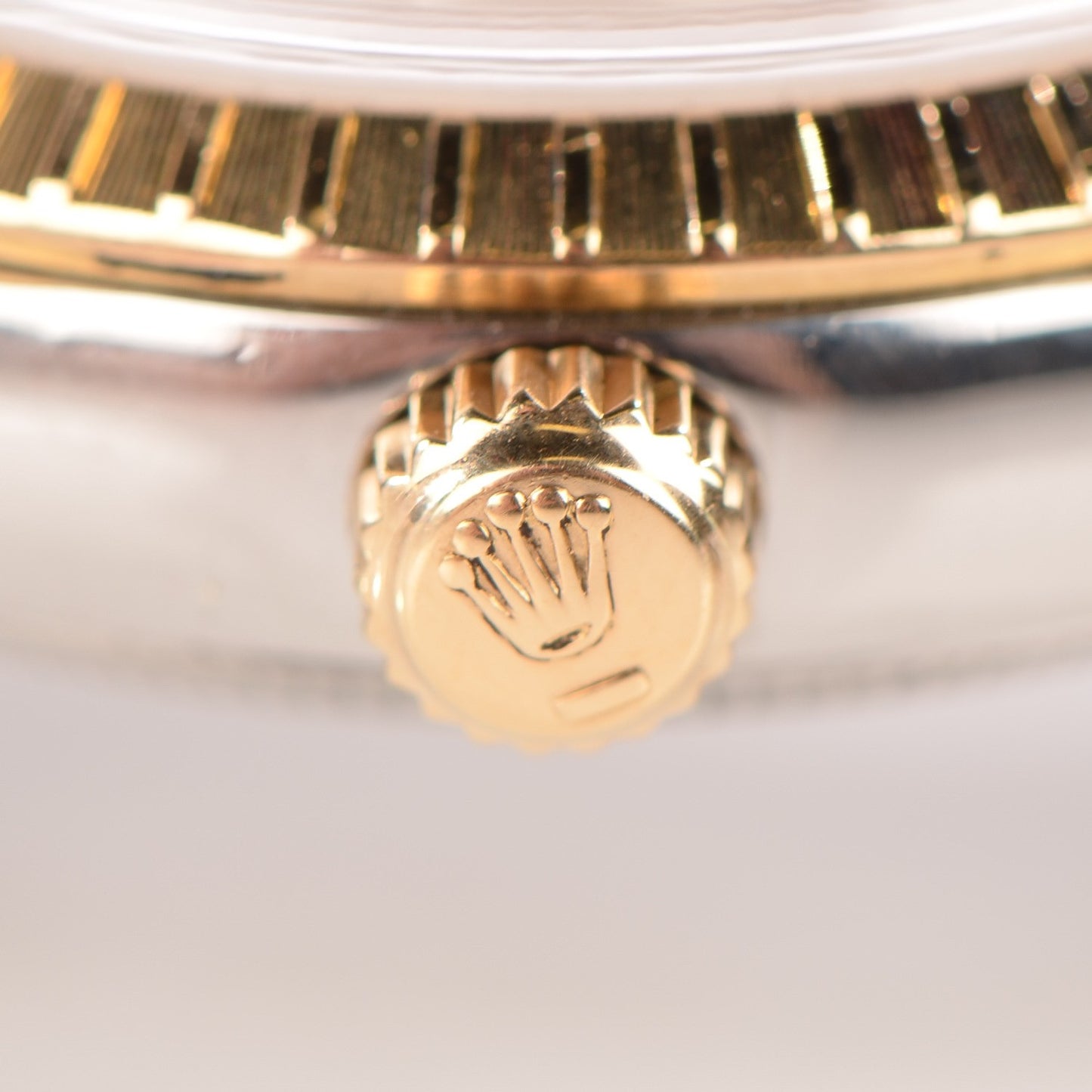 Stainless Steel 18K Yellow Gold 36mm Oyster Perpetual Datejust Watch Champagne 16233