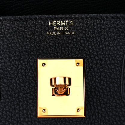 Hermes Togo Birkin 30 Black 6 of 10