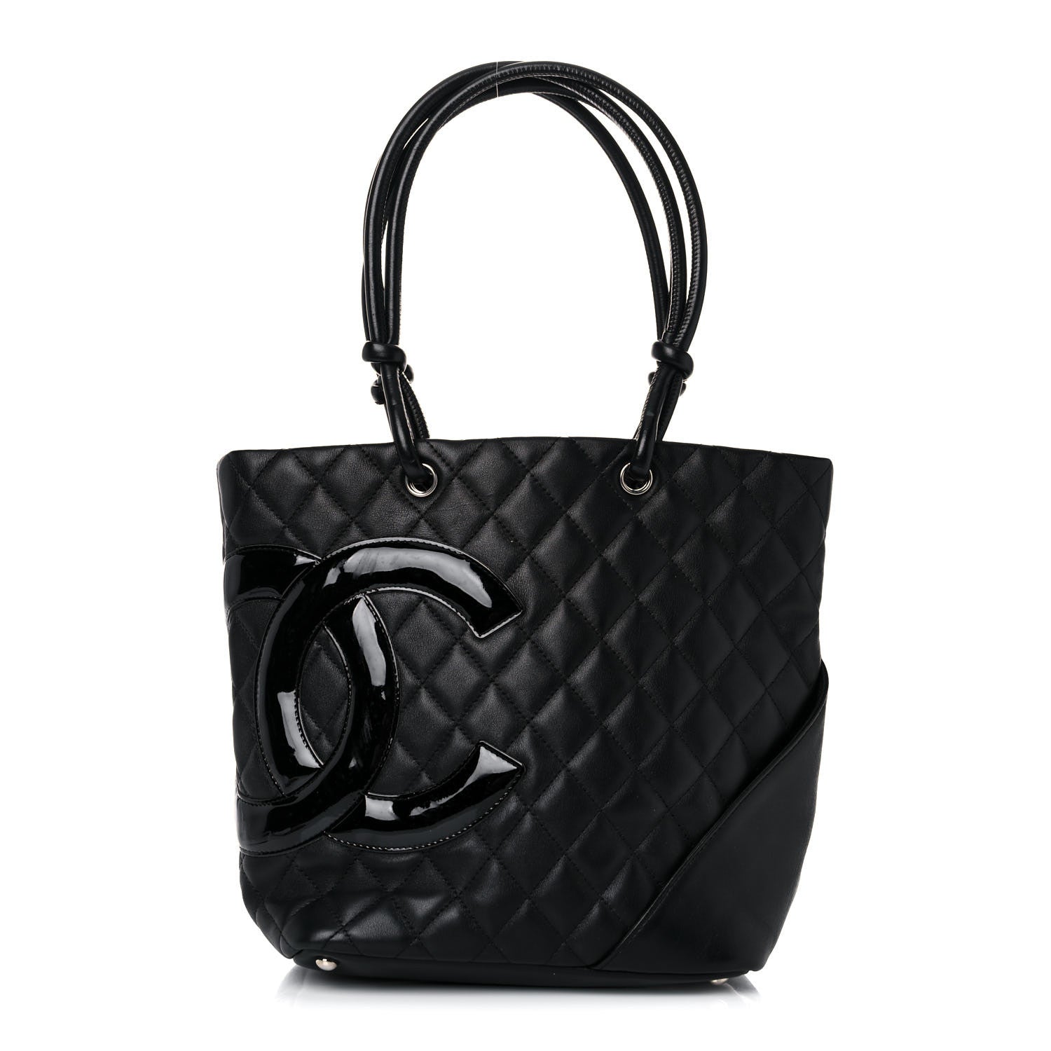 Chanel Calfskin Quilted Medium Cambon Tote Black 1 of 20